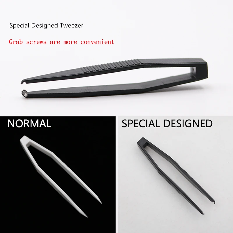 Glasses Sunglasses Eye Glass Repair Kit Screws Nuts Pads Screwdrivers Tweezer for Sunglasses, Watch, Jewelry Fixing