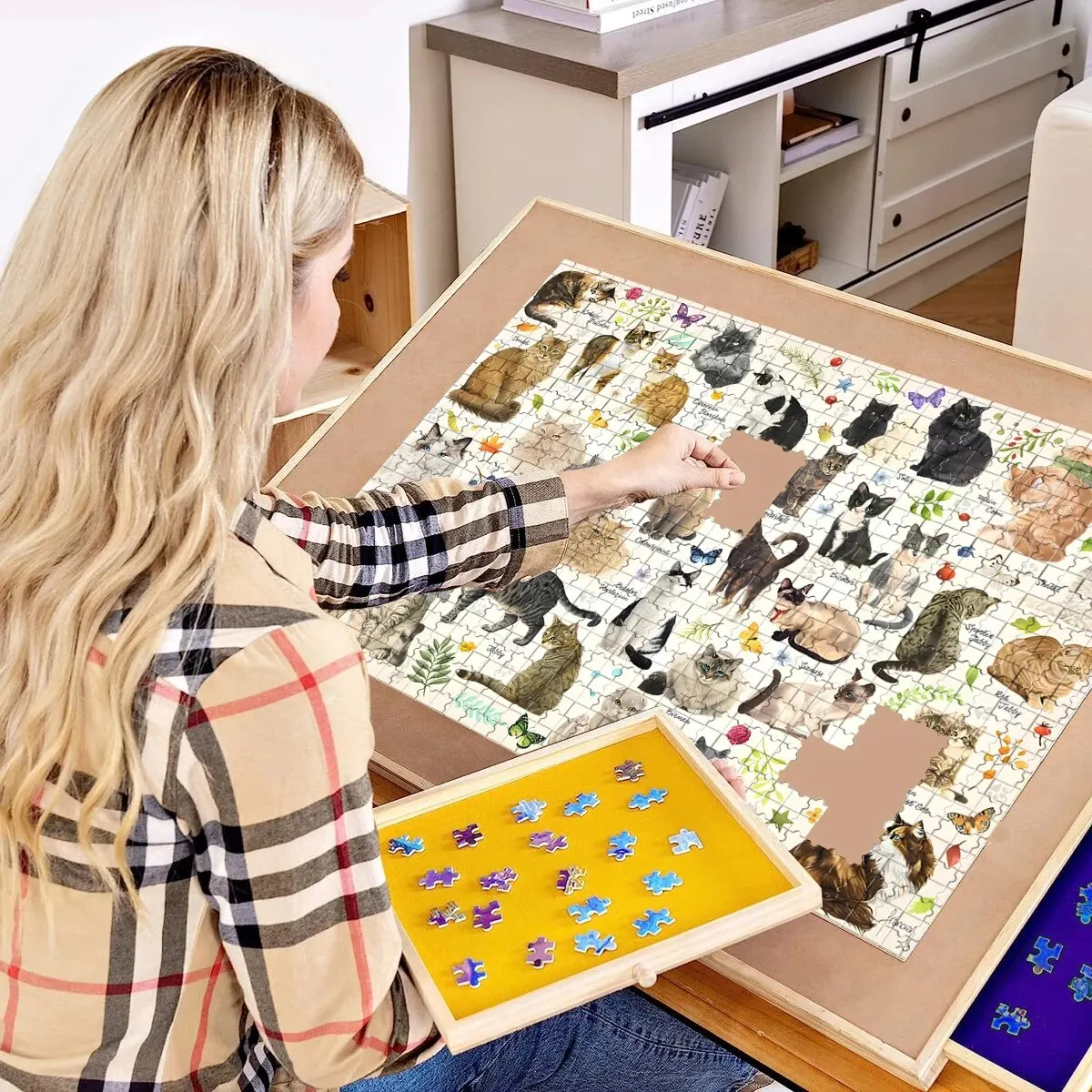 1000 Pieces CAT EMPIRE new 2025 Jigsaw Puzzle