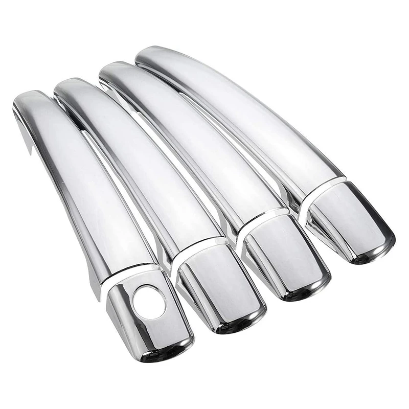 C4 For Citroen C4 Picasso C6 Peugeot 207 308 407 Chrome Door ddmysmile Handle Cover Trim Smile