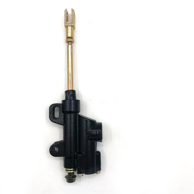 10mmOR8mm BLACK and white REAR PIT DIRT BIKE ATV HYDRAULIC BRAKE MASTER CYLINDER 110cc 125cc 140cc 150cc PITBIKE