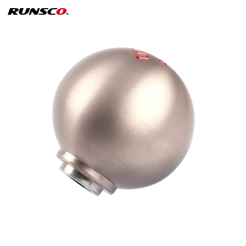 Shift Knob Car Racing Gears Knob Ball For Honda Civic ddmysmile Type-R Aluminum Thread Size M10x1.5 Smile
