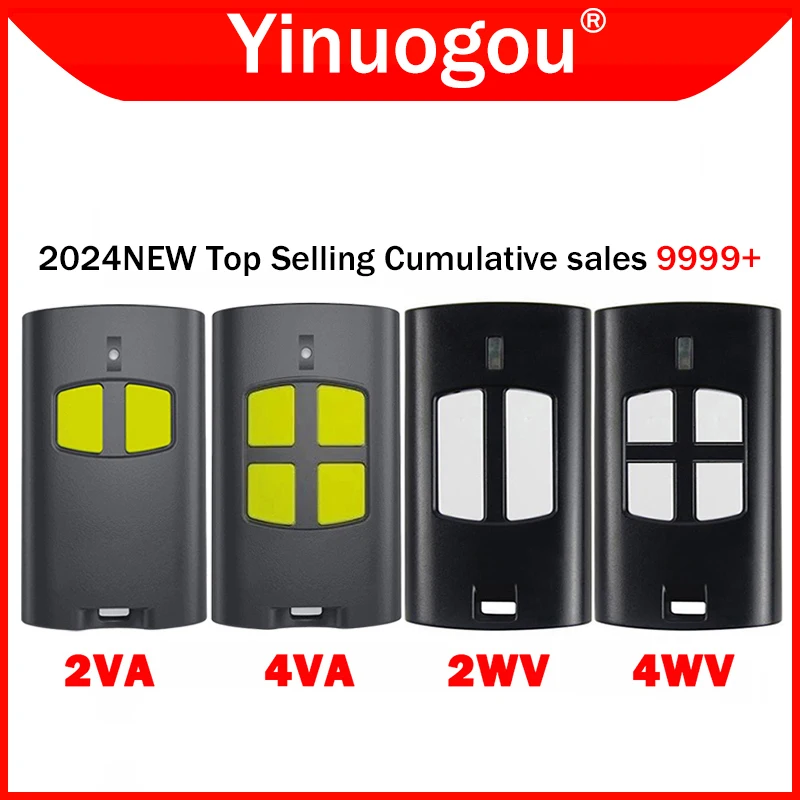 TO GO 2VA 4VA 2WV 4WV 2025 Remote Control Garage Door Opener 433.92MHz Rolling Code TO.GO-VA TO.GO-WV Garage new Door Gate Remote Control