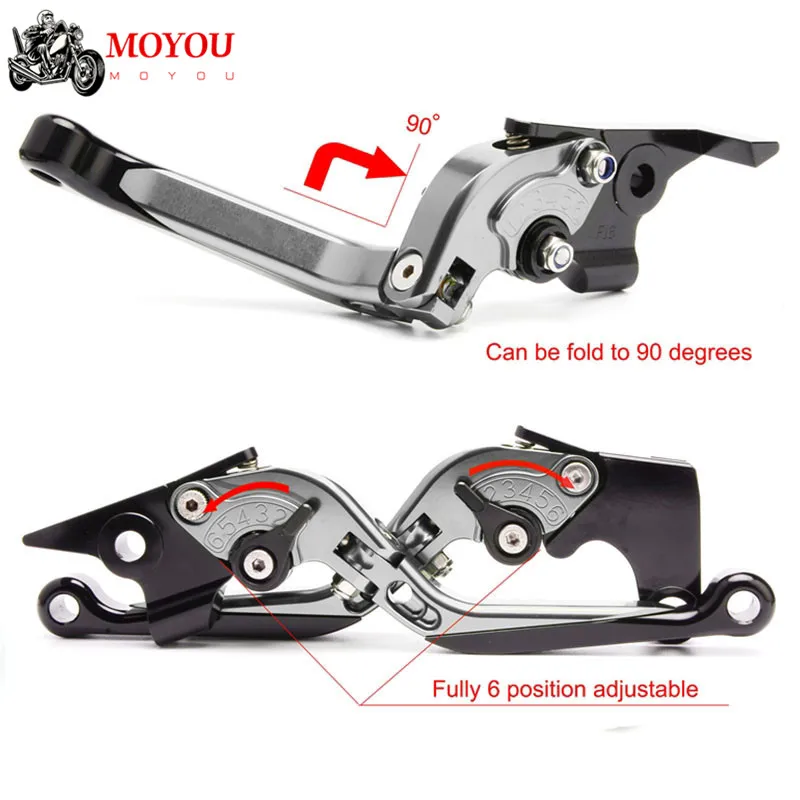 Husqvarna SUPERMOTO 701 For 701Supermoto 2017-2020 New Motorcycle CNC Folding Extendable Adjustable Clutch Brake Levers smile