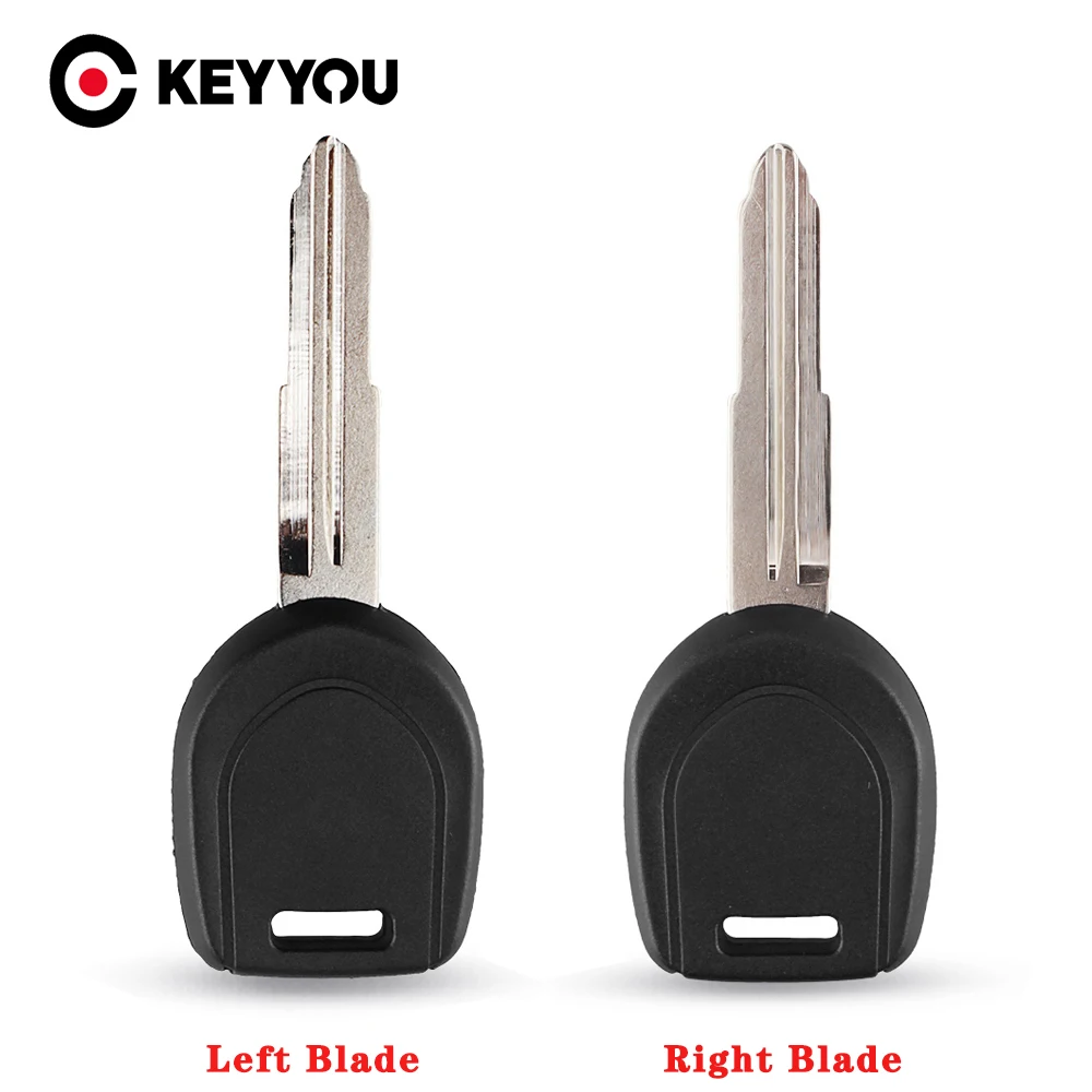 Transponder Car Key KEYYOU Shell Case For Mitsubishi Eclipse Endeavor Galant ddmysmile Lancer Grandis I-Miev Remote Key Mit11r Mit8 Blade Smile