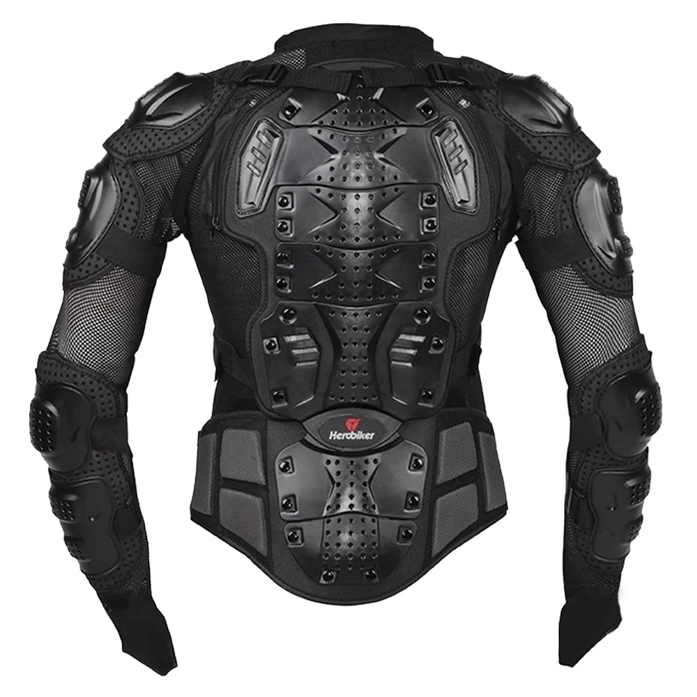 Motorcycle Armor Motorcycle Body Turtle Jacket Moto Armor Riding Protective Body Protector Motocross Armor Racing Armor Black smile