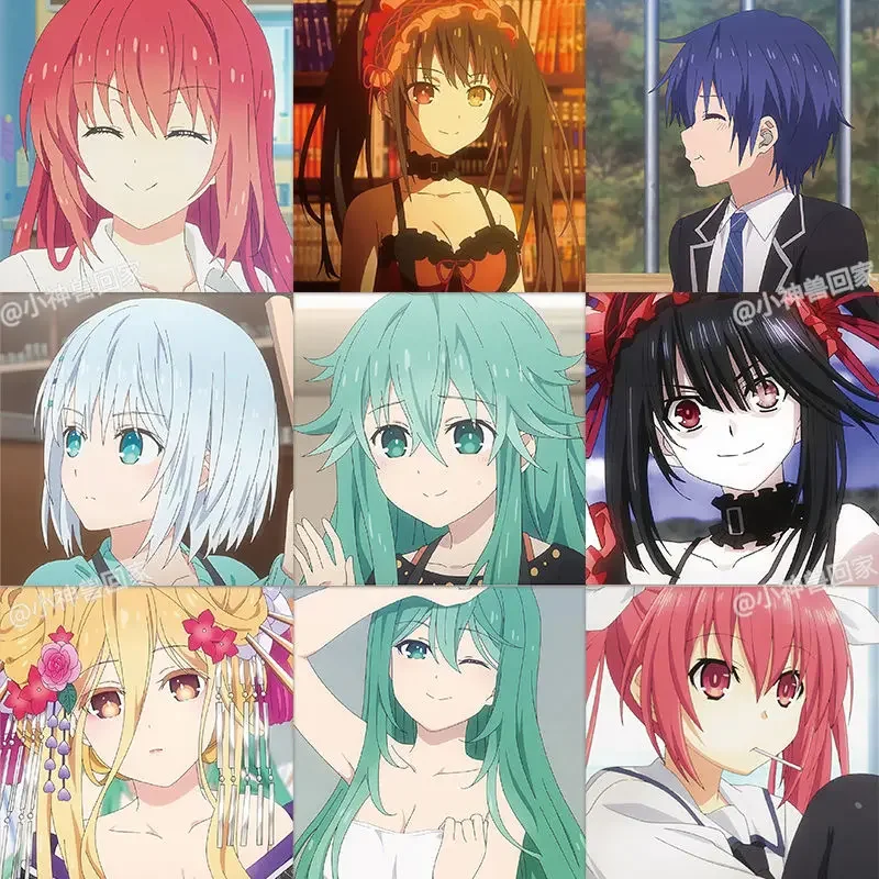 DATE A LIVE Sticker Anime Waterproof 2025 Sticker 62 Piece Student new Stationery Children School Lovely Supplies Creative Decoration