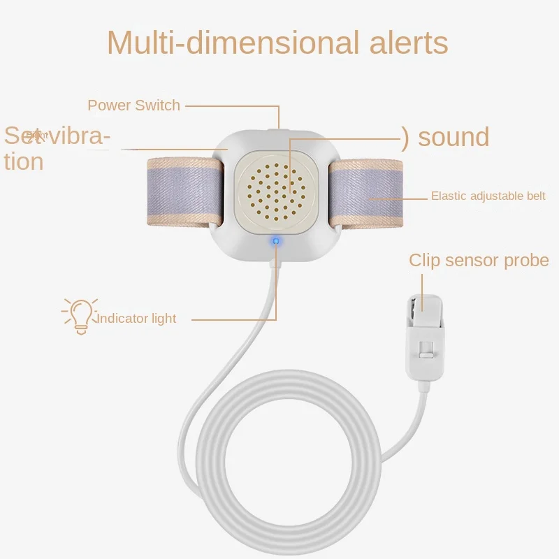 New Baby Wet Alarm For The Elderly Highly Sensitive Bedwetting Alarm Vibrating Flash Ringtone Reminder