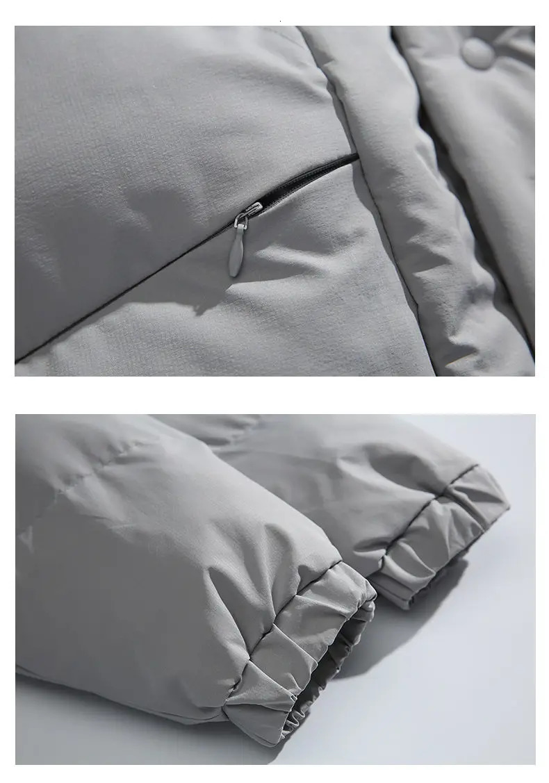 Winter Mens Street Clothing Loose Casual Mat Cotton Kimono Open cardigan Parkes Jacket Cityboy Thick Coat 241108