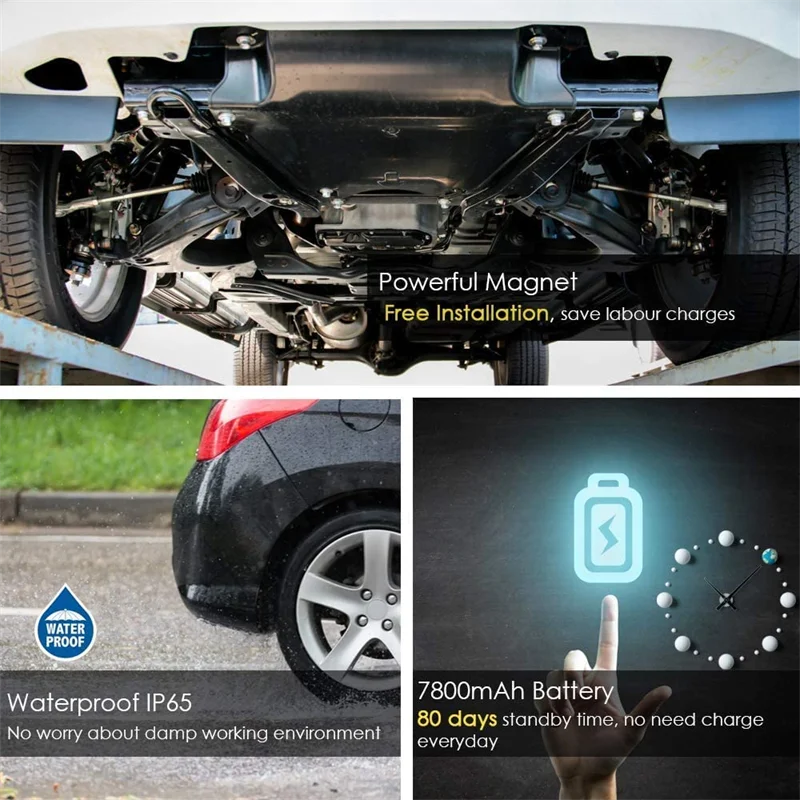 4G GPS Tracker Car TK915 10000mAh TKSTAR 2G 4G GPS Tracker Voice Monitor GPS new Locator Magnet IP65 GPS Car 2025 Tracker Tamper Alert