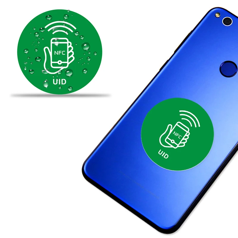 UID Changeable Sticker RFID Tags Block 0 Rewritable 13.56Mhz Anti Metal Interference Stickers Proximity Card For RFID Copier
