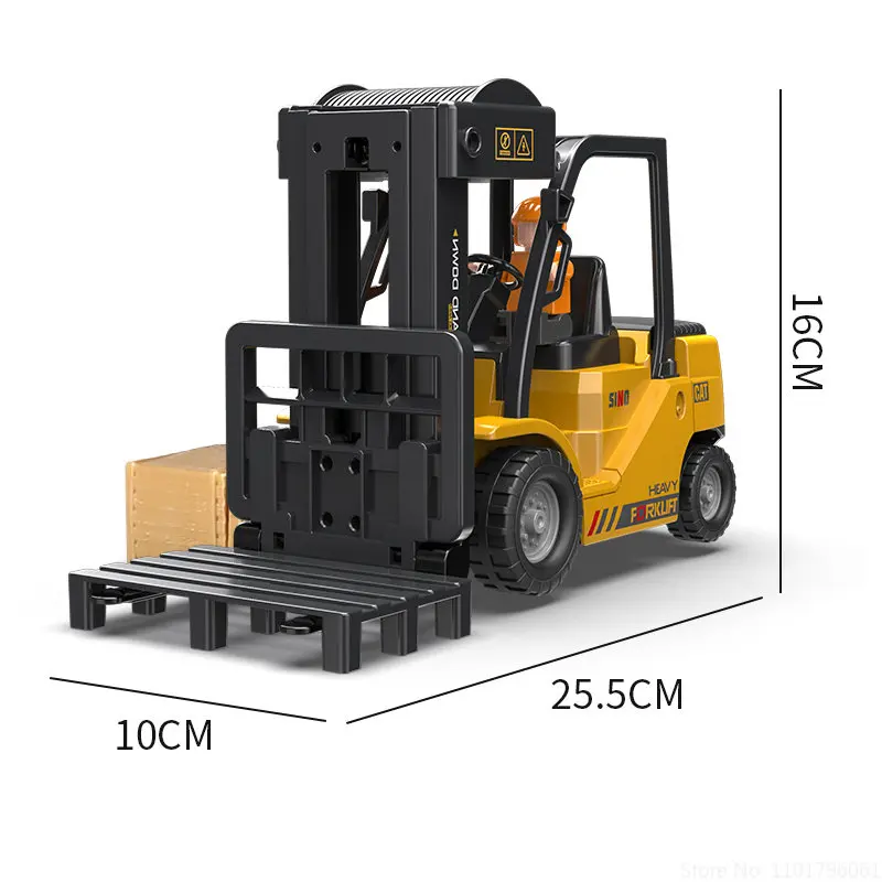 RC Car Remote Control Cars Toys Forklift Truck Cranes Liftable Stunt Car Electric Vehicle for Kids Boys Gift Children Birthday