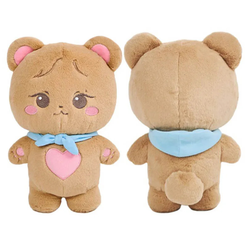 25/10cm Pink Plush Doll BORN PINK World Tour Official Plushies Jennie Lisa Rose Jisoo Kawaii Stuffed Animals Toys 241108