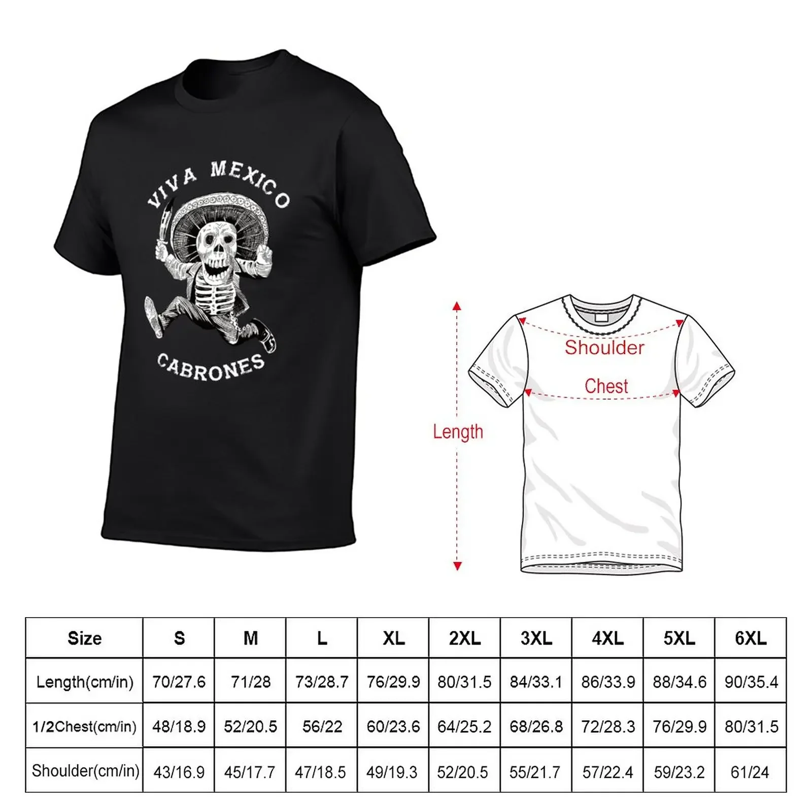Viva Mexico Cabrones Mad Mexican Dead Mariachi Premium T-Shirt plus size tops animal prinfor boys sublime men workout shirt