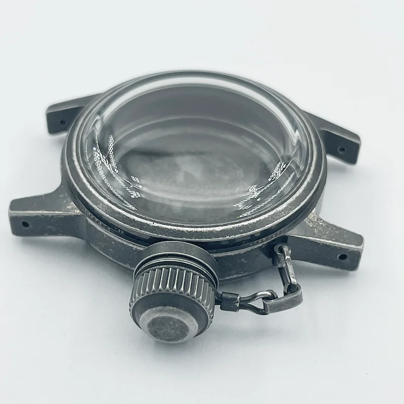 Frogman diving hand watch case Seiko modified case Seiko NH35/36/4R/6R movement with 28.5mm dial watch