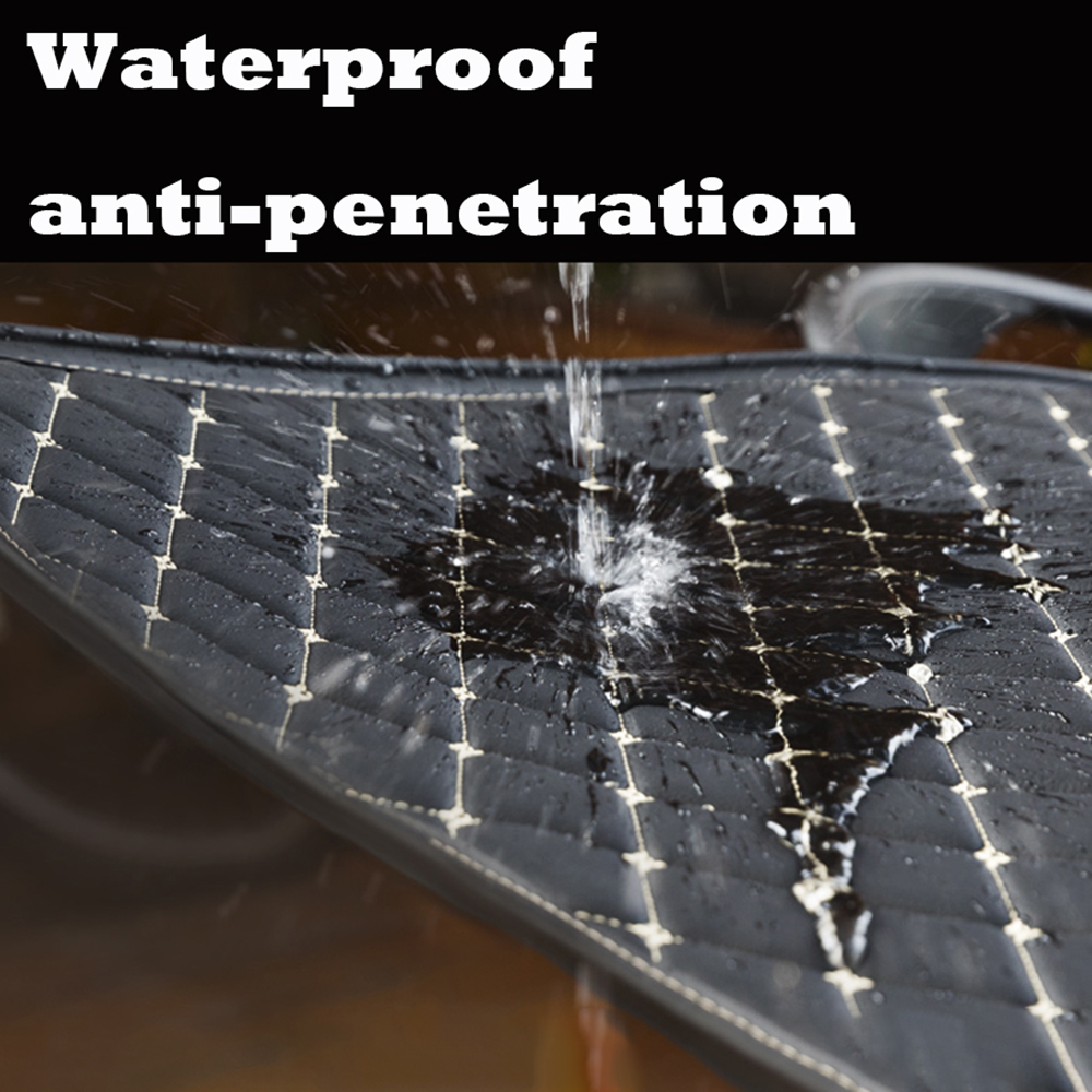 Waterproof Custom Leather Floor Mats + Trunk Mat For Bentley All Models Mulsanne GT BentleyMotors Limited Car Accessories