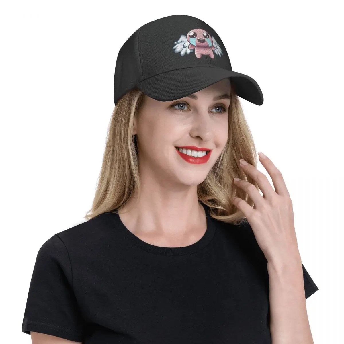 Of Punk The Binding Isaac Baseball Cap Women Men Breathable Dad Hat Sports Spring Hats Summer Trucker Golf Caps smile