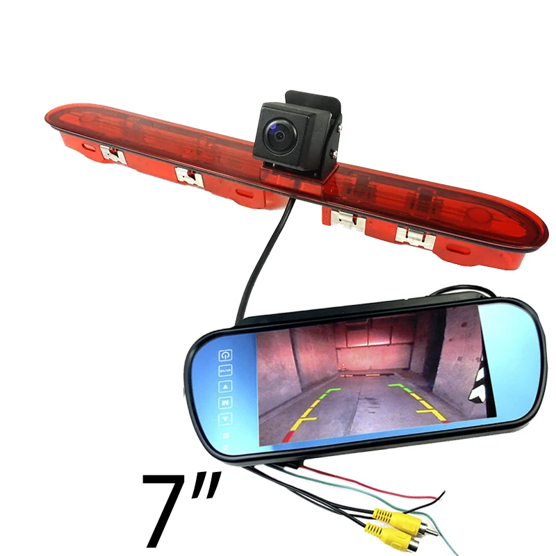 car Brake HD rear light camera for Peugeot expert Traveller citroen jumpy spacetourer toyota proace parking camera monitor kit smile