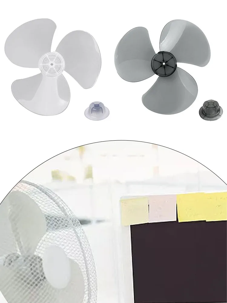 Fan Blade For Stand Fan Desk Fan 16 Inches Plastic Fan Blade 3 Leaves For Standing Pedestal Floor Wall / Table Fanner