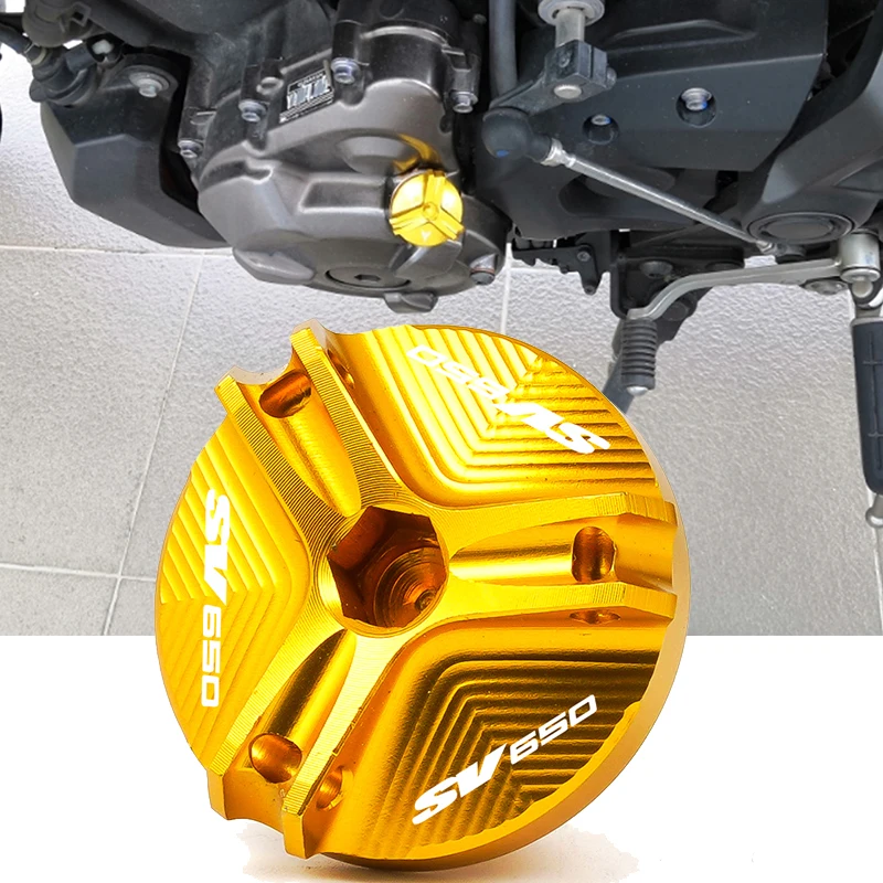 For Suzuki SV650 SV 650 1999-2022 2021 2020 2019 2018 2017 2016 2015 Motorcycle oil cap Front Brake Fluid Reservoir Cover Cap