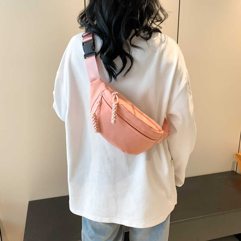 2024 new bag women's dumpling bag women's waist bag chest bag personalized shoulder bag crossbody bag