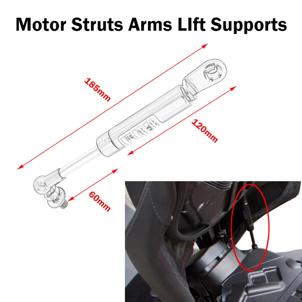 Motorcycle Struts Arms Lift Supports Shock Absorbers Lift Seat For Yamaha TMAX530 T MAX TMAX 500 530 T-MAX530 2012-2018 2017