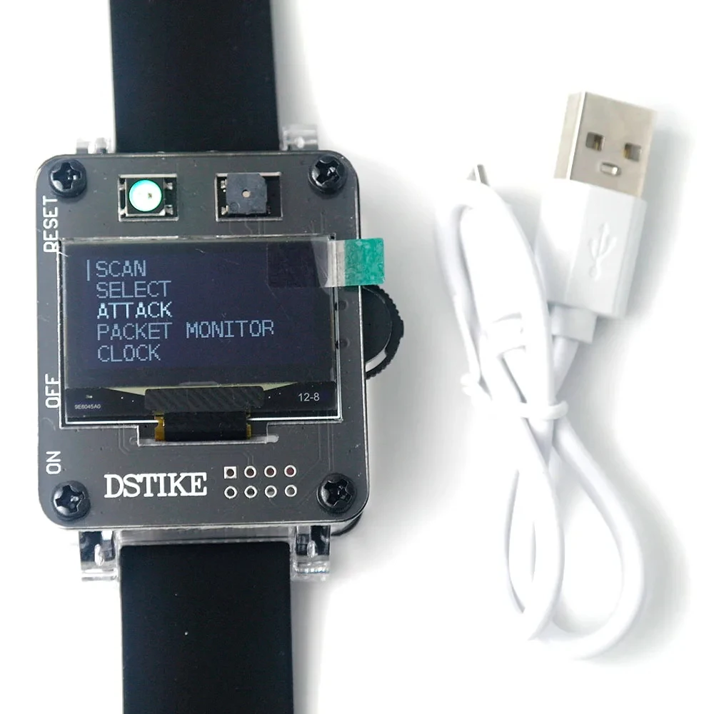 DSTIKE Watch SE Deauther & new Bad USB Watch 2025 Amazing Deauther ESP8266