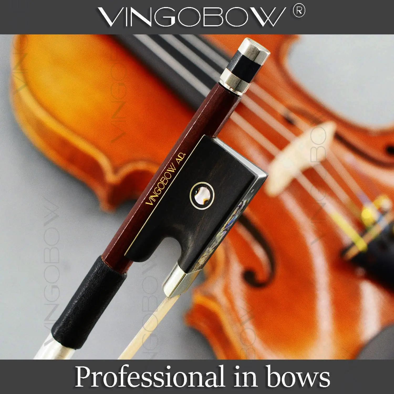 Well Made VIOLIN BOW 4/4 3/4 1/2 1/4 Brazilwood Stick Ebony Frog Natural Horsehair Sweet Tone Violin Parts Accessories 310V