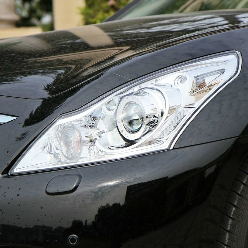 For Infiniti G Series G37 G35 G25 2010 2011 2012 2013 2014 Car Products Replace A Transparent PC Lights Shell Headlights Glass