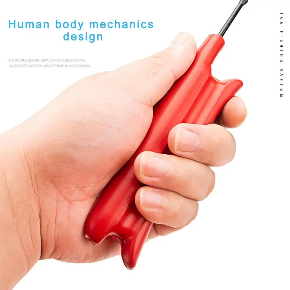 Pcs Ultra Short 1 Winter Fishing Ice Rod Easy To Install Fishing Boat Fishing Rod Portable ddmysmile Solid Rod, Winter Fishing Rod Smile ,