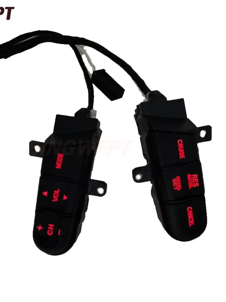 Steering Red Green Backlight Wheel Audio Control Switch 36770-Sna-A12 36770Snaa12 Cruise For Honda Civic ddmysmile Jazz /Fit 2006-2011 Smile /Fit