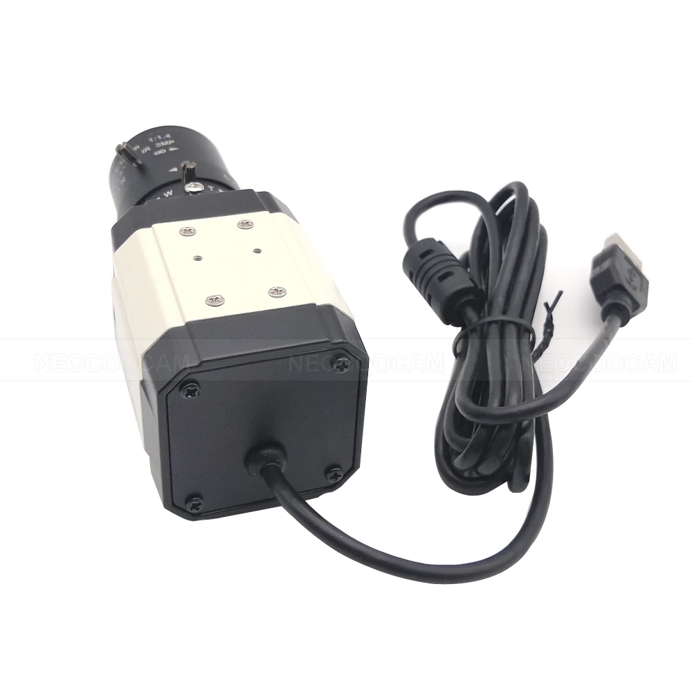 NEOCoolcam 30fp High Speed 2K UVC OTG USB Webcam With 2.8-12mm/5-50mm Varifocal Lens 4 Megapixel Industrial Box PC Video Camera