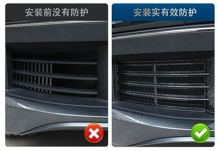 High-quality three-piece auto parts set for LI LIXIANG L7/L8/L9 front grille insect-proof net dust-proof box net 2022-2023