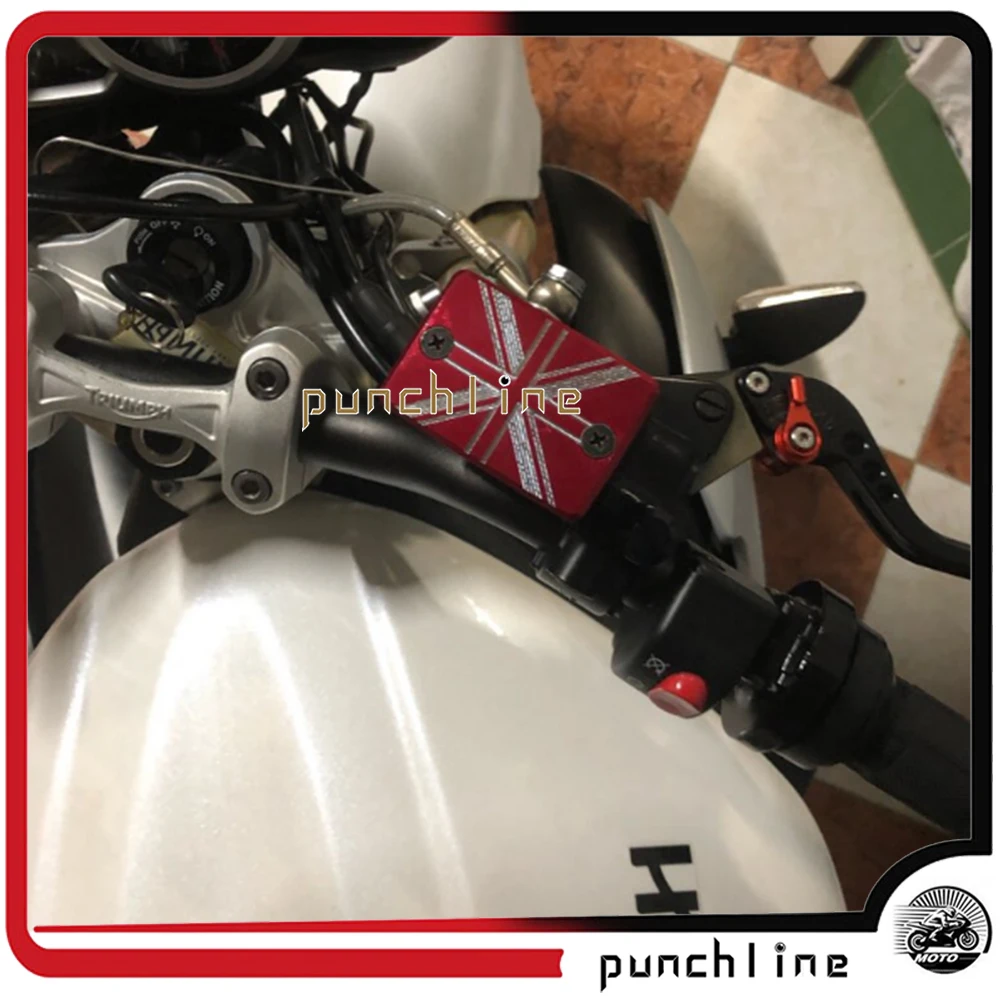 Fit For Trident 660 Tiger Sport 660 2021-2022 Front Brake Fluid Reservoir Cap Cover