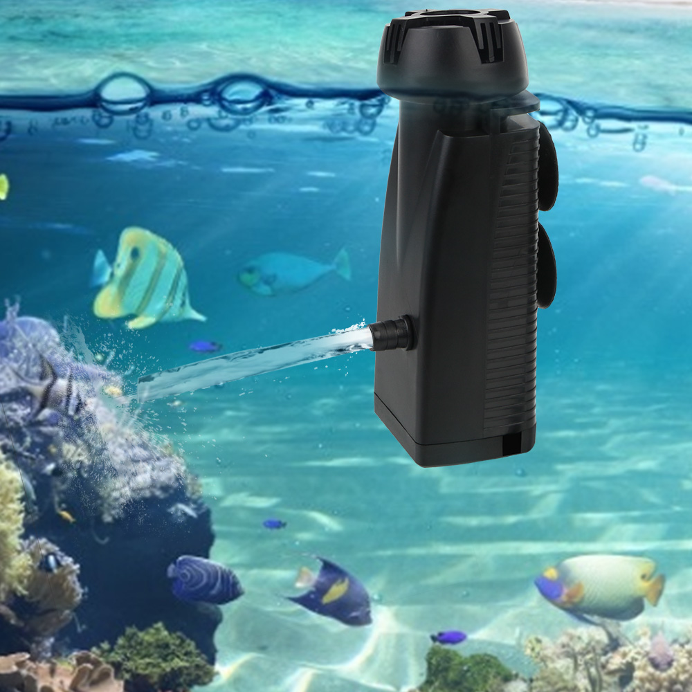 Filter Pump For Fish Tank Pond Oxygen Increasing 1 Set Aquarium Surface Oil Film Remover Fish Tank Water Protein Skimmer