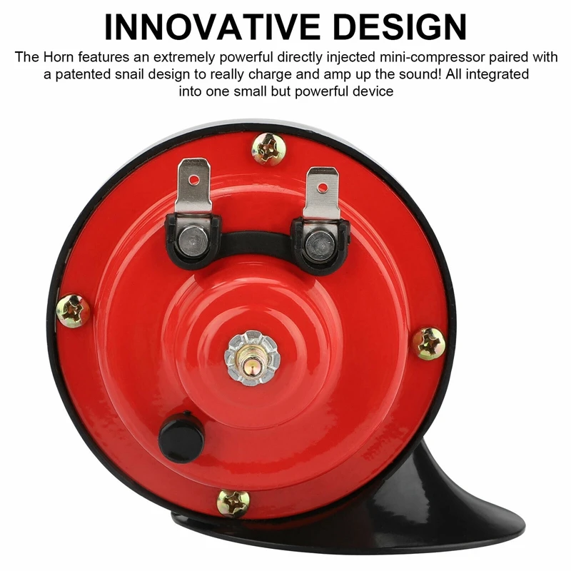 Super New Train 60db Horn For 12V Power Supplies Car-boat Motorcycles Automotive Loudspeaker Car Speaker Sound Signal smile