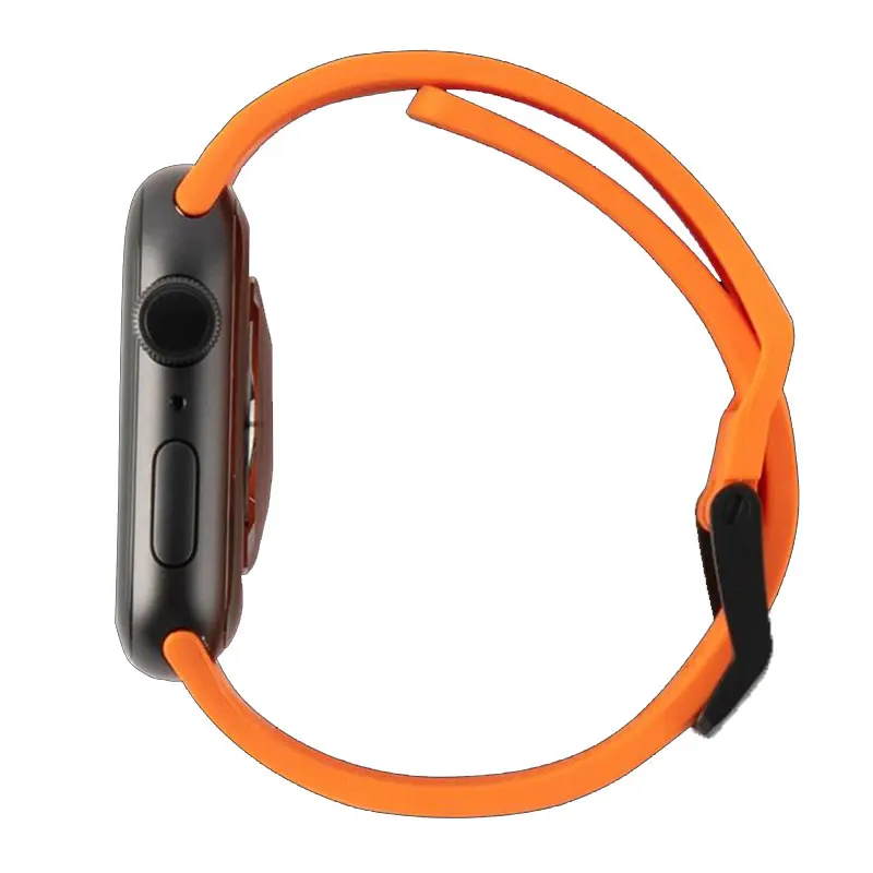 Soft Silicone Strap For Apple Watch Band Ultra 49mm 45mm 44 41mm 40mm 42mm 38mm Sports Bracelet Correa For iWatch 3 4 5 6 SE 7 8