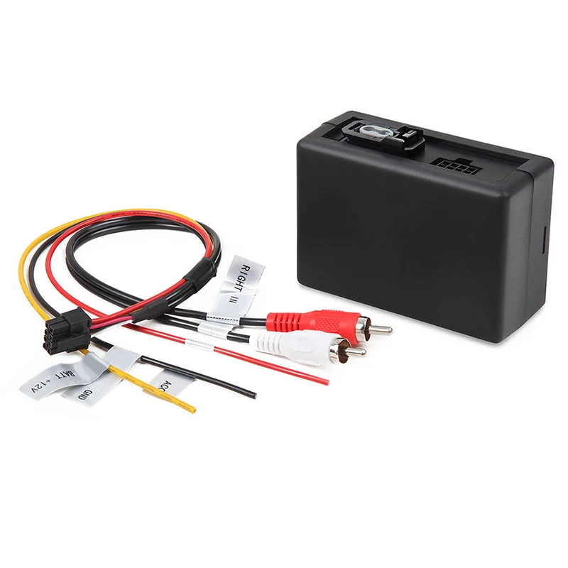 QSZN For Mercedes Benz/ML/GLR/SLK W164/W251 Car Radio Stereo Optical Fiber Decoder Box Amplifier Adapter D2B Digital Data