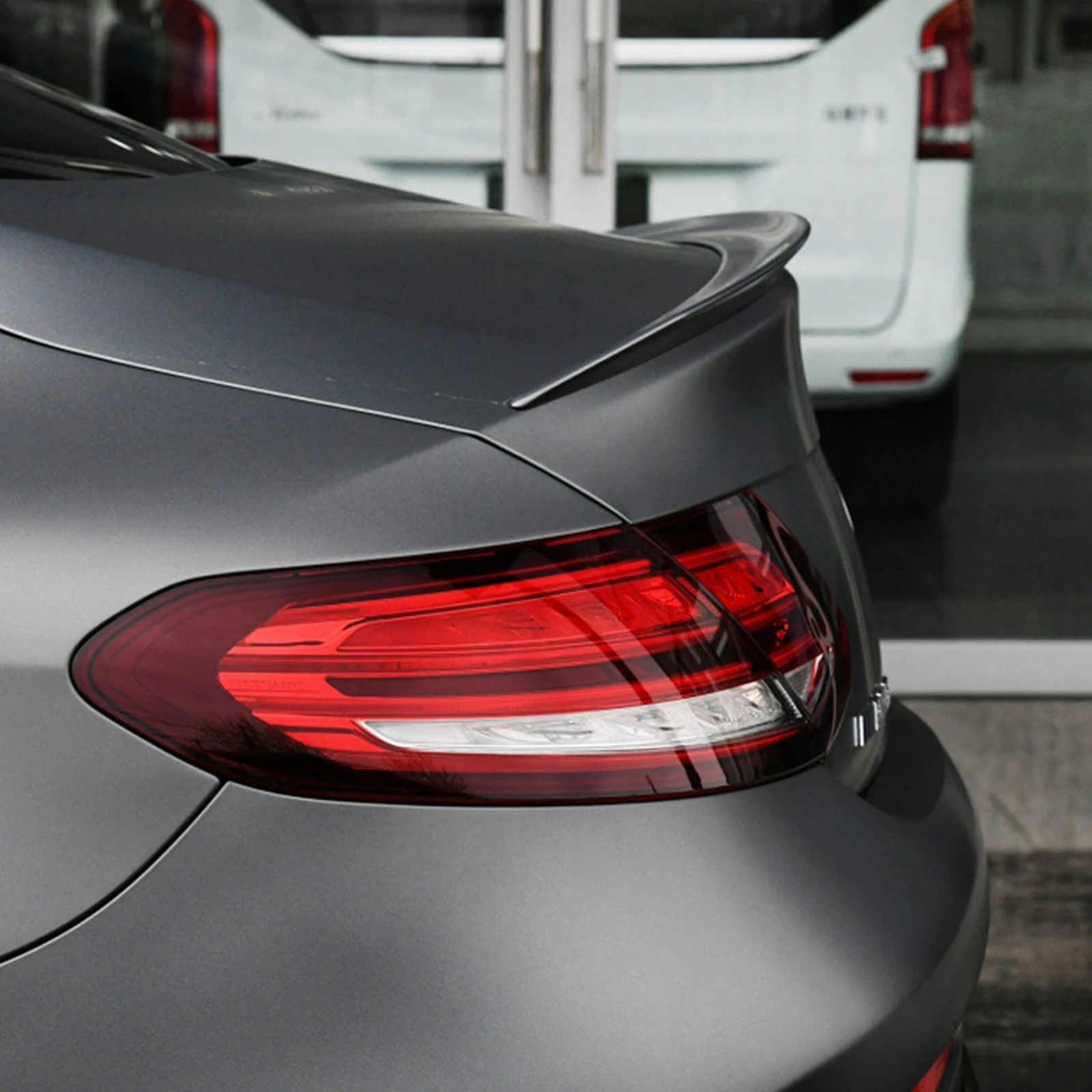 Trunk Rear Spoiler Wing For Mercedes Benz C Class Coupe W205 C205 2 Door 2015-2021 C43 C63 AMG C180 C200 C300 C350 Splitter Lip