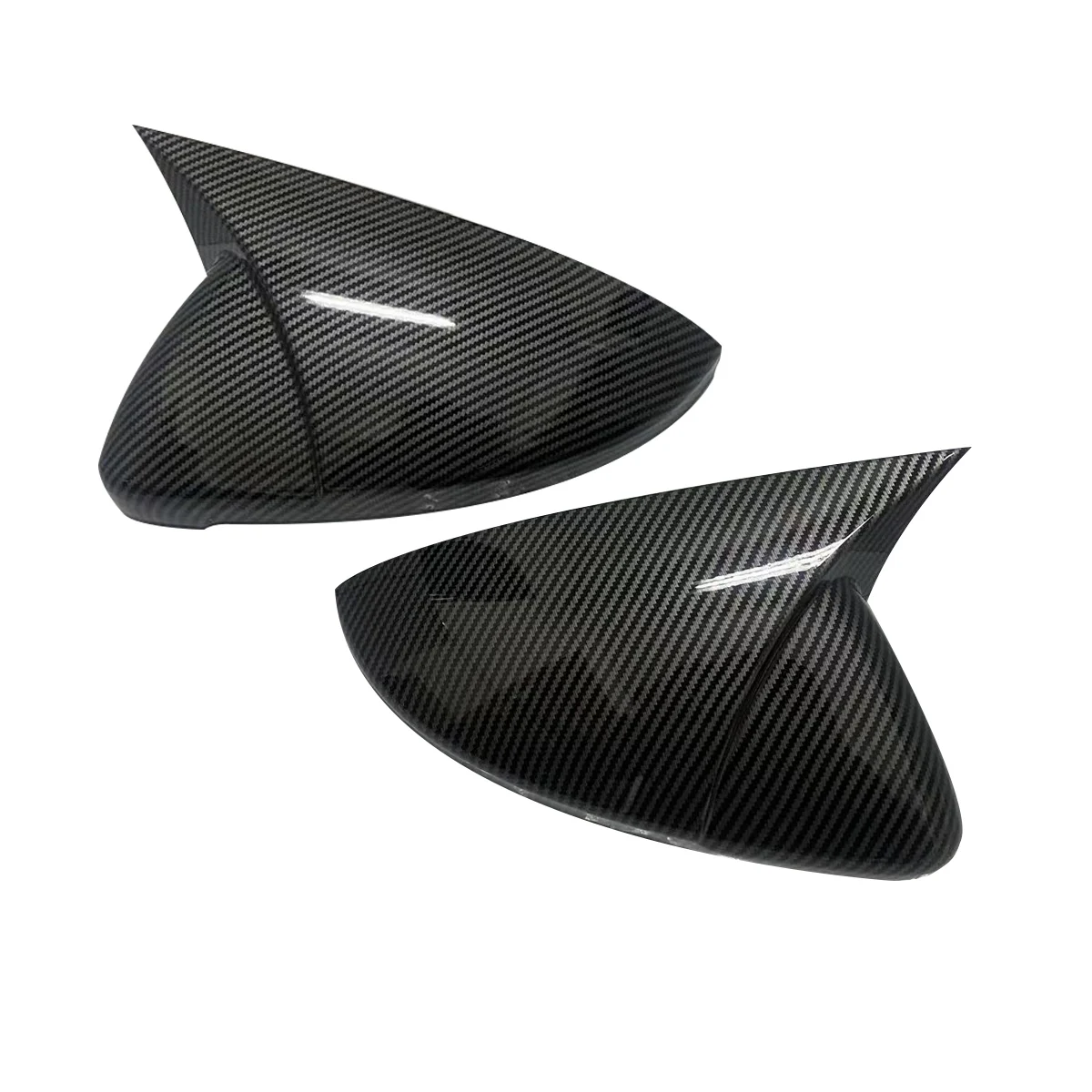 2Pcs Side Wing Rearview Mirror Shell Cover Trim for VW Golf 7 MK7 7.5 GTI GTD GTE R for Touran 2013-2020 Car Accessories
