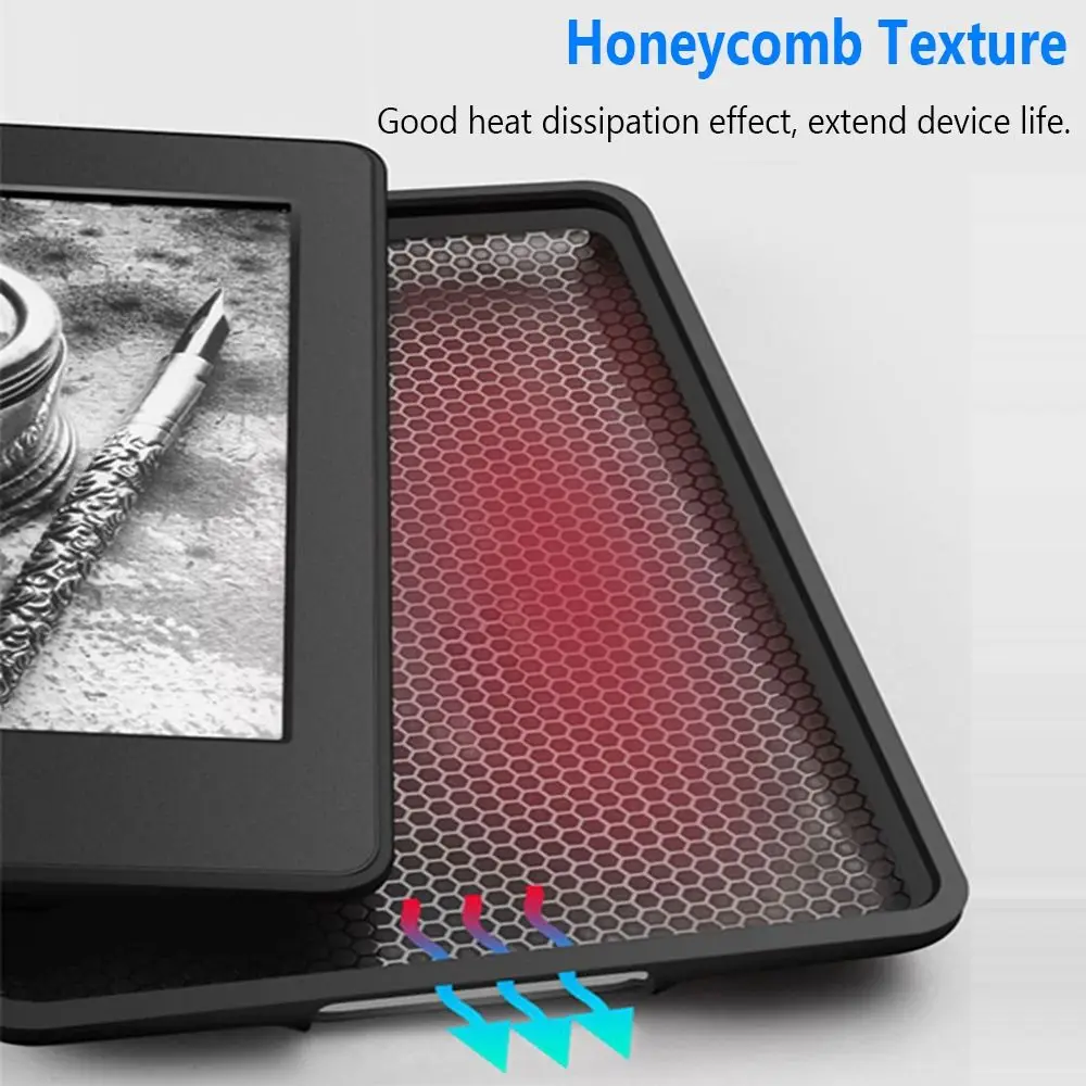 For All-new Kindle 11th 2022 Released 6 inch C2V2L3 Magnetic Smart Cover PU Leather Screen Protector Folio Case With Handle