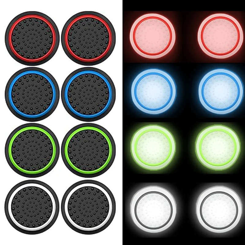 Non-slip Silicone Analog Joystick Thumb Stick Grip luminous Cap for Nintendo Switch Switch Lite Switch Oled NS Lite Controller