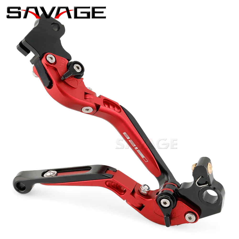 Folding Moto Extendable Adjustable Brake & Clutch Levers Motorcycle Accessories For DUCATI MONSTER 696 796 797 821 950 1200/S/R smile &
