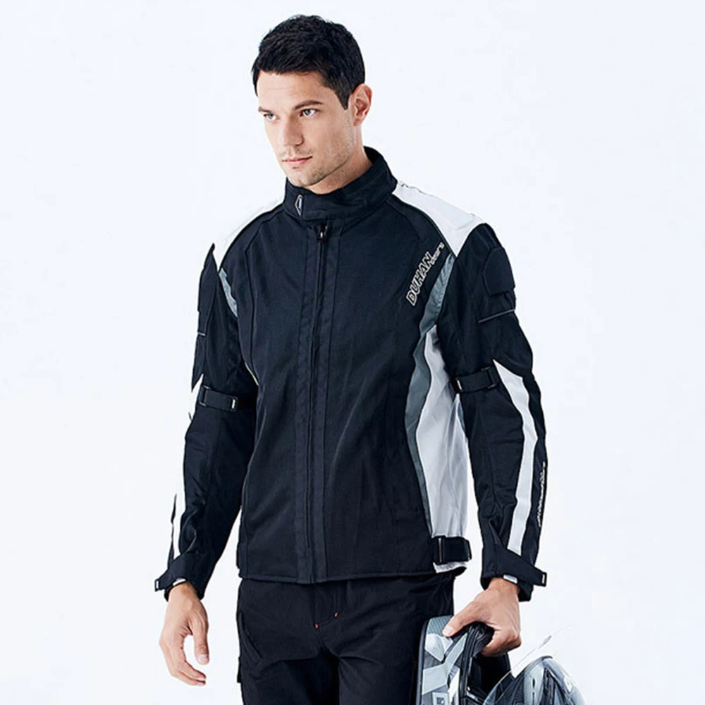 Motorcycle Jacket KEMIMOTO Men's Breathable Motocross Jacket Detachable Body Protector Moto Chaqueta Mesh Motoqueiro smile