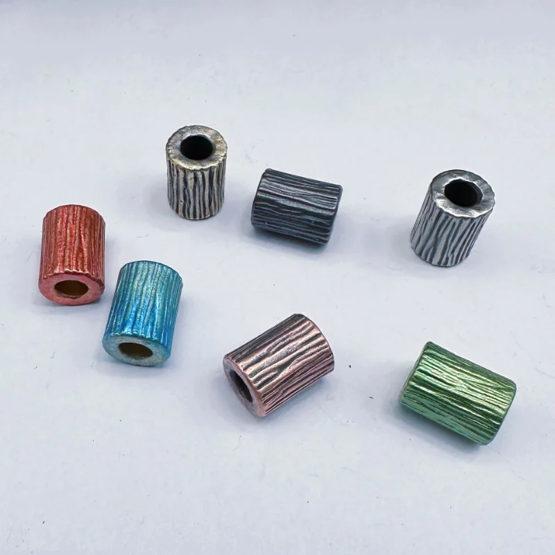 Lanyard Brass Knife ddmysmile Bead Pendant DIY EDC Outdoor Tool Paracord Accessories Smile