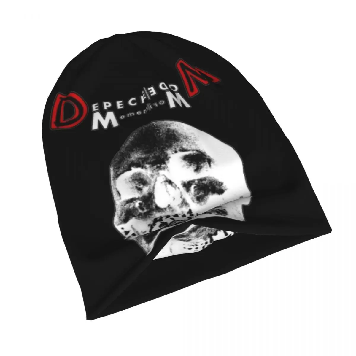 Depeches Mode Skull Memento Mori Bonnet Hats Autumn Winter Street Skullies Beanies Hats for Men Women Knitting Hats Summer Cap