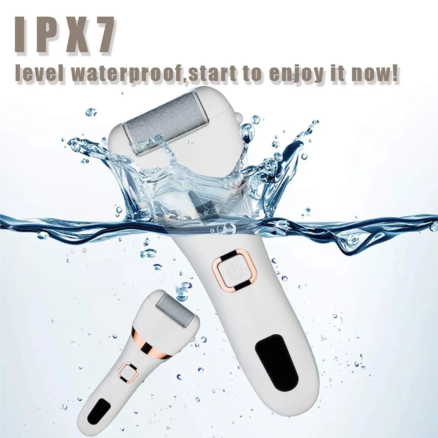 Electric Foot File Sander Foot Hard Skin Remover Exfoliating Machine Rechargeable Automatic Pedicure Tool for Heels Dead Skin