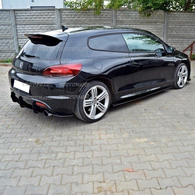 UBUYUWANT Car For Scirocco Standard 2008-2017 Not R Rear Trunk Roof Wing Spoiler Lip