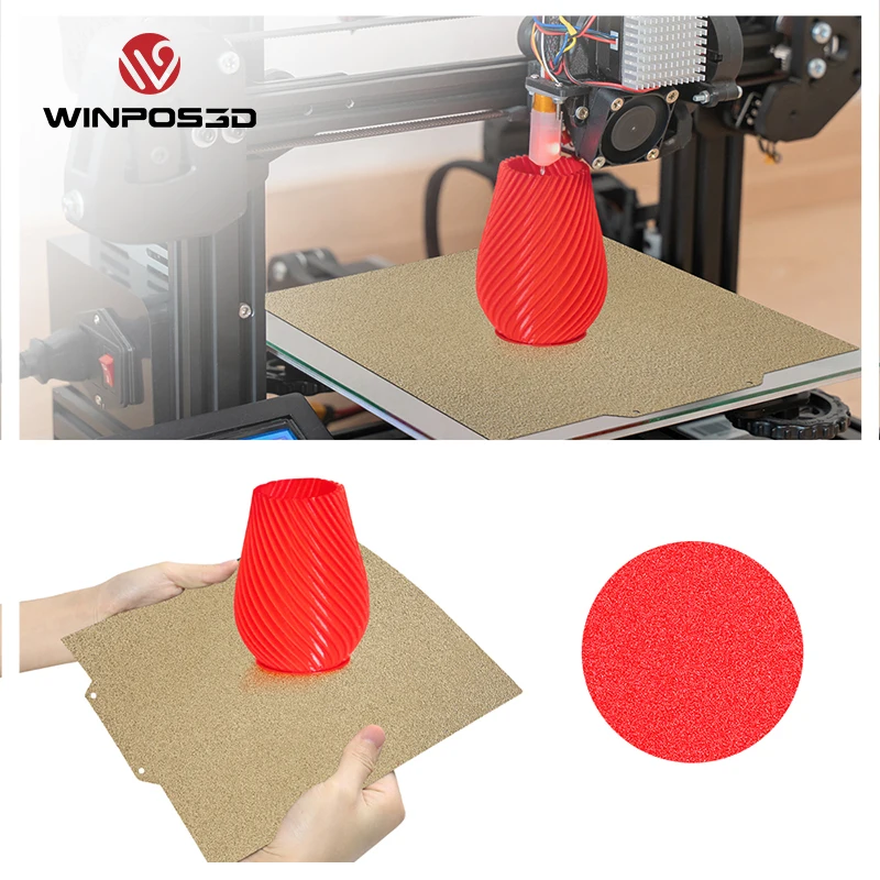 PEI 2025 Spring new Steel Sheet 210/290/300/310/350/410mm Double Side Build Plate+PEI/PEO/PET/PEY without Magnetic Base for 3D Printers