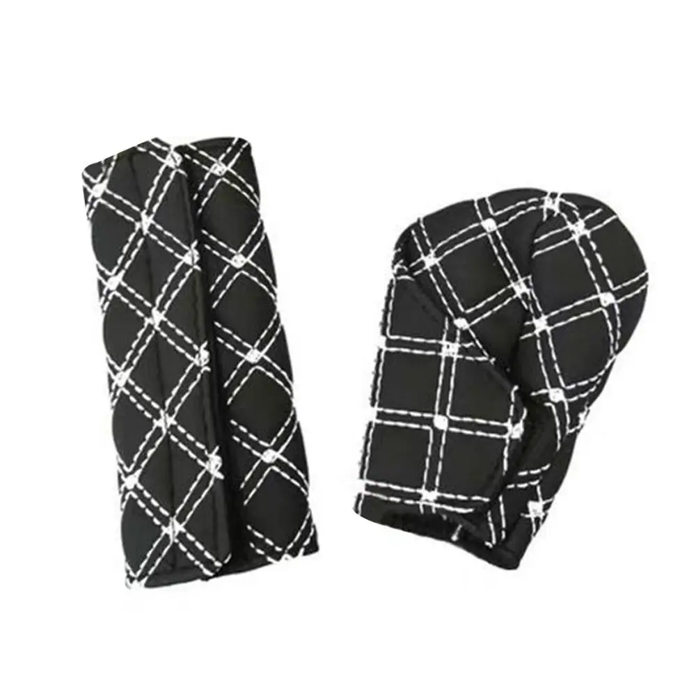 Car Shift ddmysmile Handle Non-Slip Cover Adjustable Wear-Resistant Handbrake Protective Leather Car Ddmysmile Interior Accessories For Car Smile