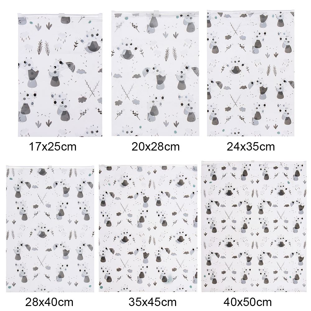 PC Self Seal Wardrobe Storage Bags Underwear Zipper Lock Bag Plastic Vacuum Outdoor Travel Shoes Clothes